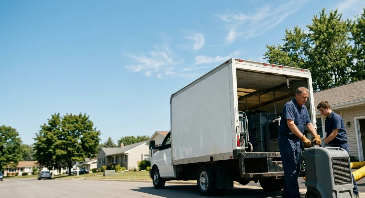 Water Damage Cleanup in Otterbein, IN near me